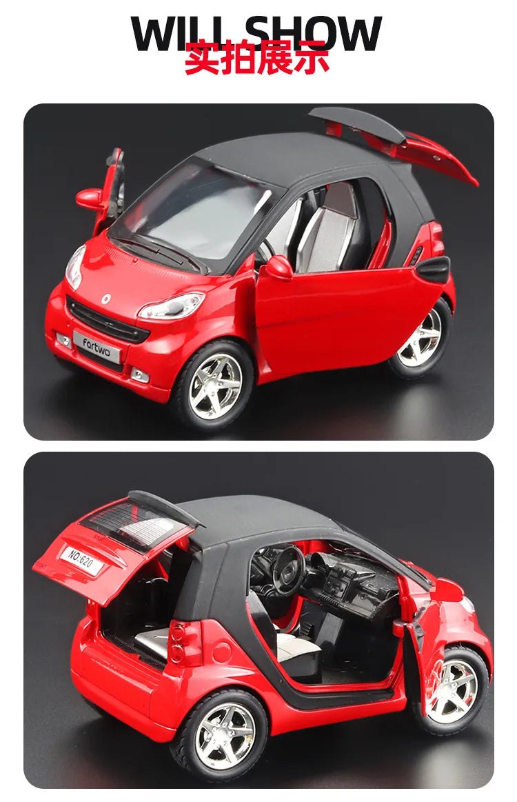 Carro de Miniatura Mercedes-Benz SMART - Escala 1:32