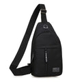 Chest Bag Men's One Shoulder Crossbody Bag Mini Simple Sling Bags Outdoor Sport Messenger Bags Daily Small Shoulder Bag For Men