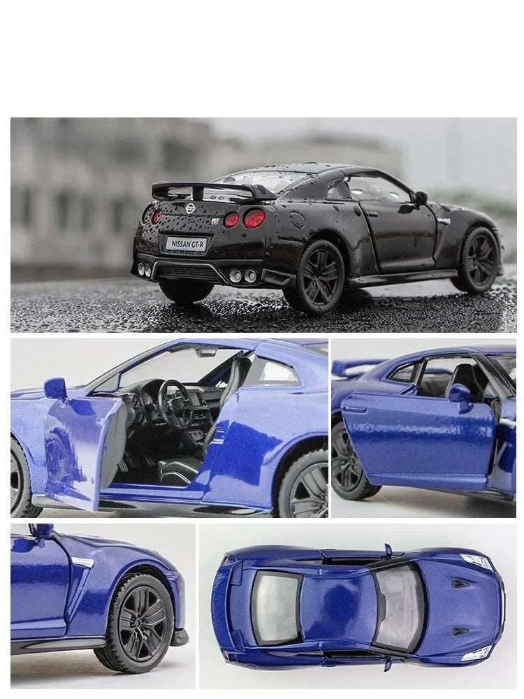 Carro de Brinquedo Nissan GT-R R35 - Escala 1:36