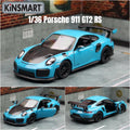 Carro de Brinquedo Porsche 911 GT3 RS - Escala 1:36