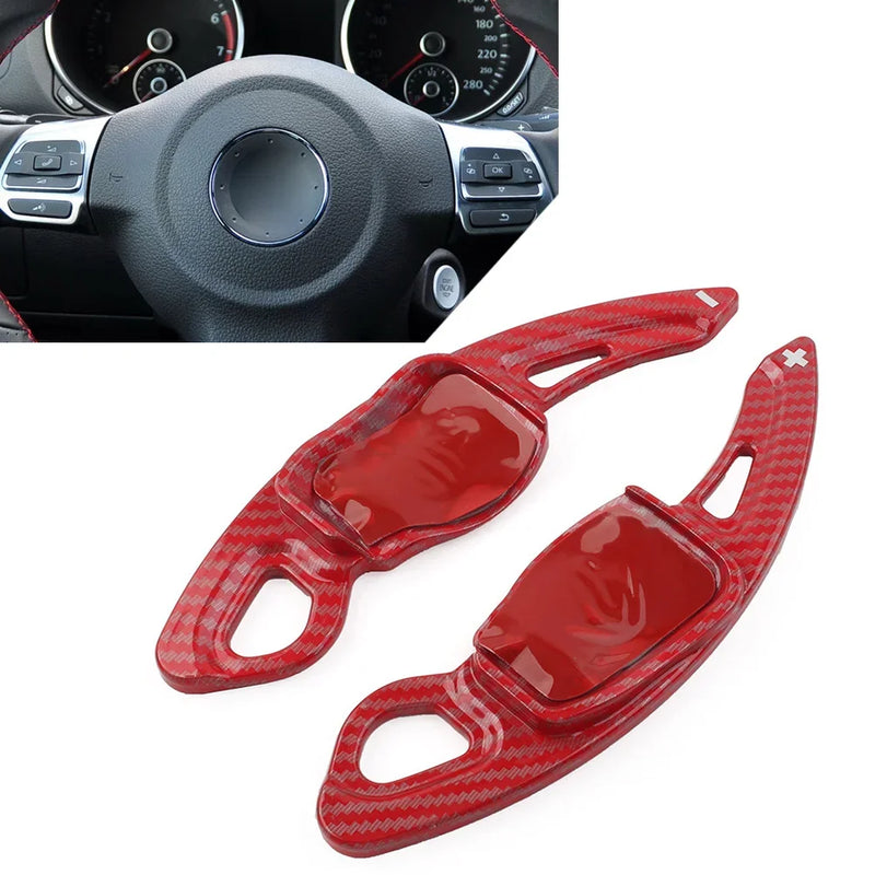 Extensão de câmbio de volante de carro, para volkswagen golf 5 golf 6 jetta passat polo sharan tiguan touareg touran scirocco