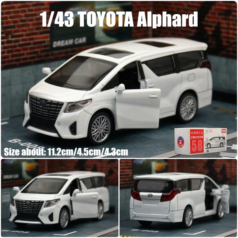 Carro de Brinquedo TOYOTA Alphard - Escala 1:43