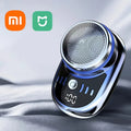 Máquina de Barbear Elétrica Xiaomi MIJIA, Navalha Portátil para Uso a Seco e Molhado, Acessório de Viagem para Homens, Barbear Recarregável, Ferramenta de Carregamento