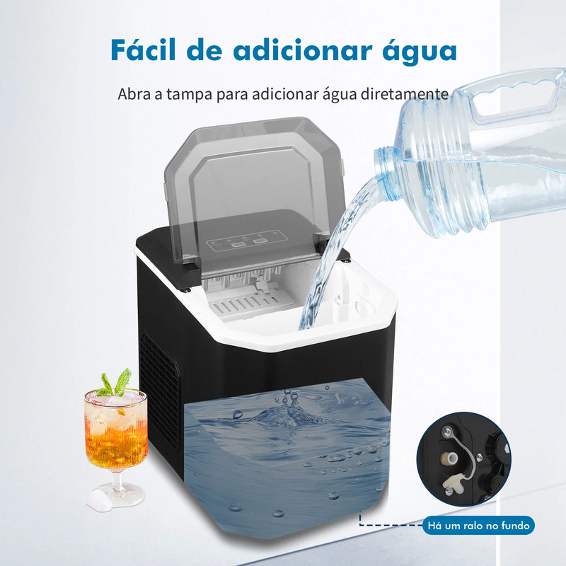 Electric Portable Ice Machine, Ice Machine, Ice Machine, Ice Making Machine, Portable Ice Making Machine, Brazil