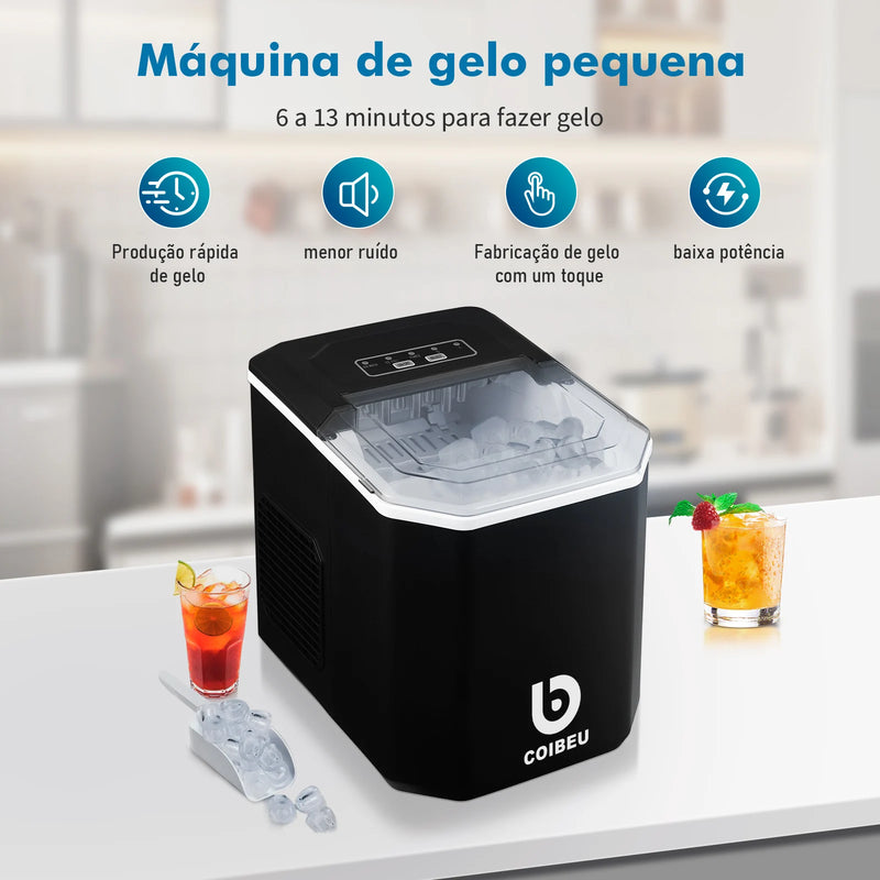 Electric Portable Ice Machine, Ice Machine, Ice Machine, Ice Making Machine, Portable Ice Making Machine, Brazil