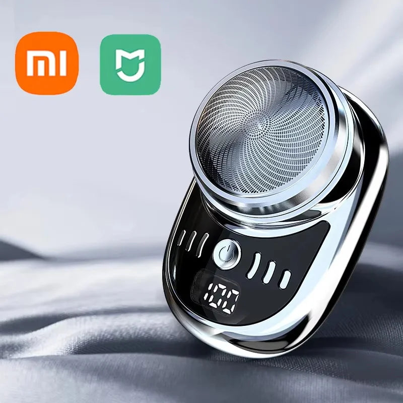 Máquina de Barbear Elétrica Xiaomi MIJIA, Navalha Portátil para Uso a Seco e Molhado, Acessório de Viagem para Homens, Barbear Recarregável, Ferramenta de Carregamento