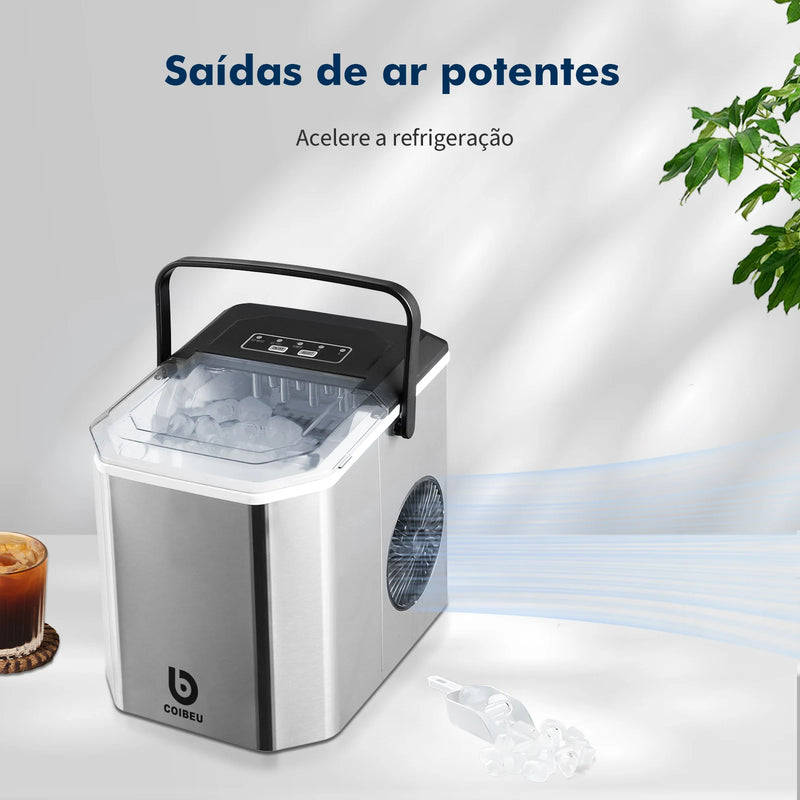 Electric Portable Ice Machine, Ice Machine, Ice Machine, Ice Making Machine, Portable Ice Making Machine, Brazil