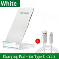 NEW 65W Fast  Wireless Charger for Samsung S22 S21 Note 20 Fast Charging Stand For iPhone 16 15 14 13 XS XR X 8 Airpods Pro