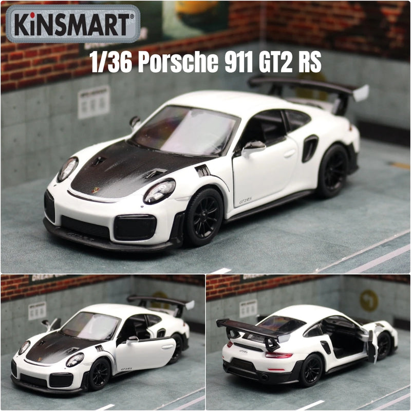 Carro de Brinquedo Porsche 911 GT3 RS - Escala 1:36